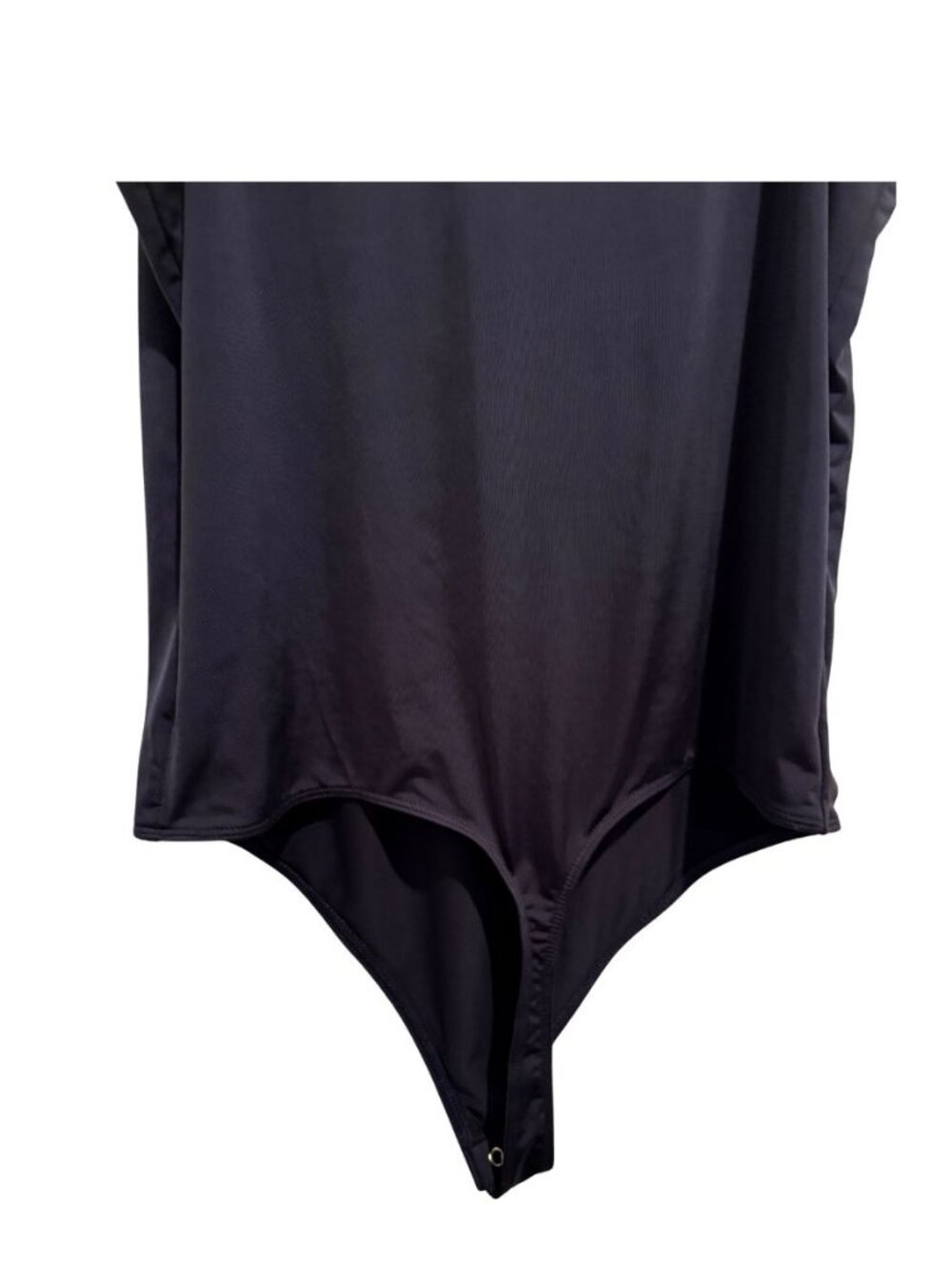 Express Body Contour Navy Blue Sleeveless High Neck Bodysuit Size Large - Picture 4 of 4